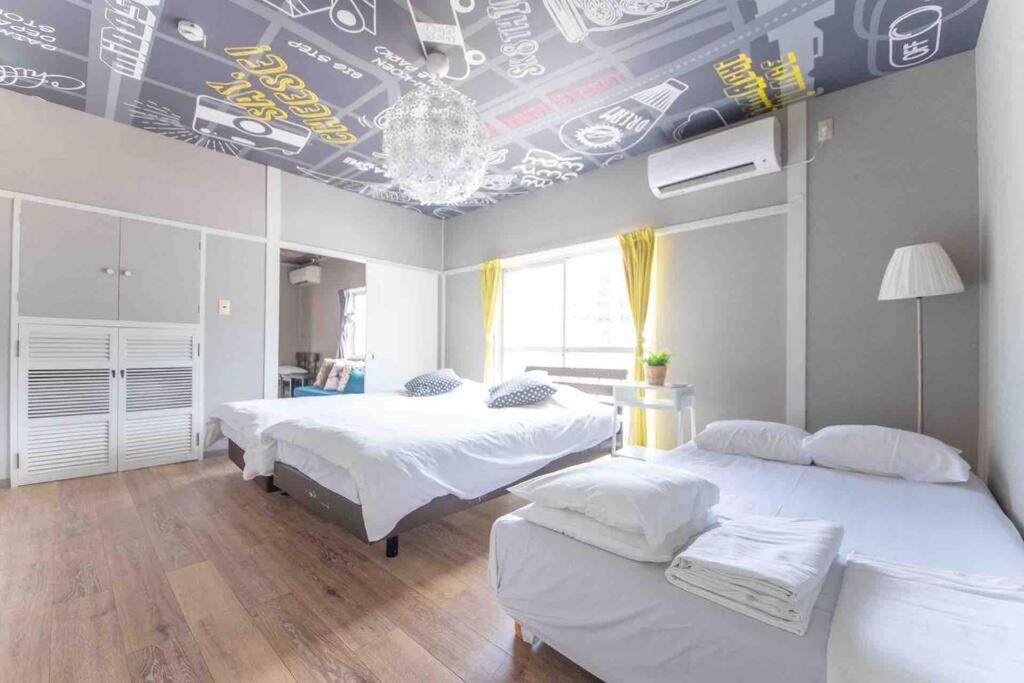 Sanacion Namba: Spacious 5LDK with BBQ-Ready Balcony Osaka Exterior photo