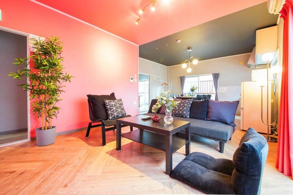 Sanacion Namba: Spacious 5LDK with BBQ-Ready Balcony Osaka Exterior photo