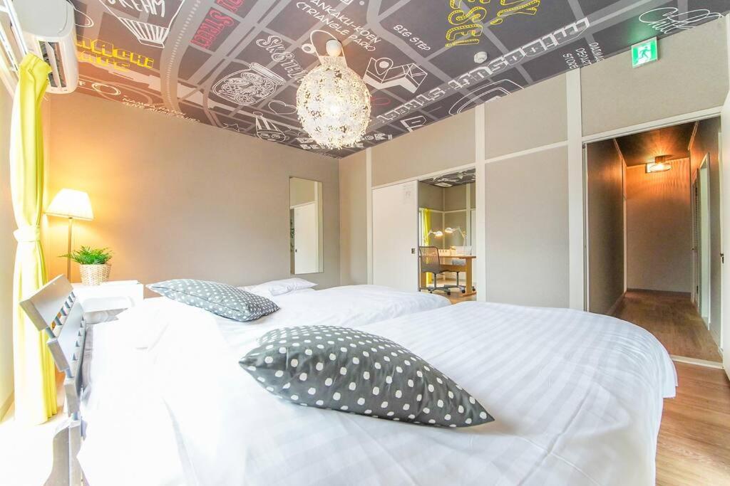 Sanacion Namba: Spacious 5LDK with BBQ-Ready Balcony Osaka Exterior photo