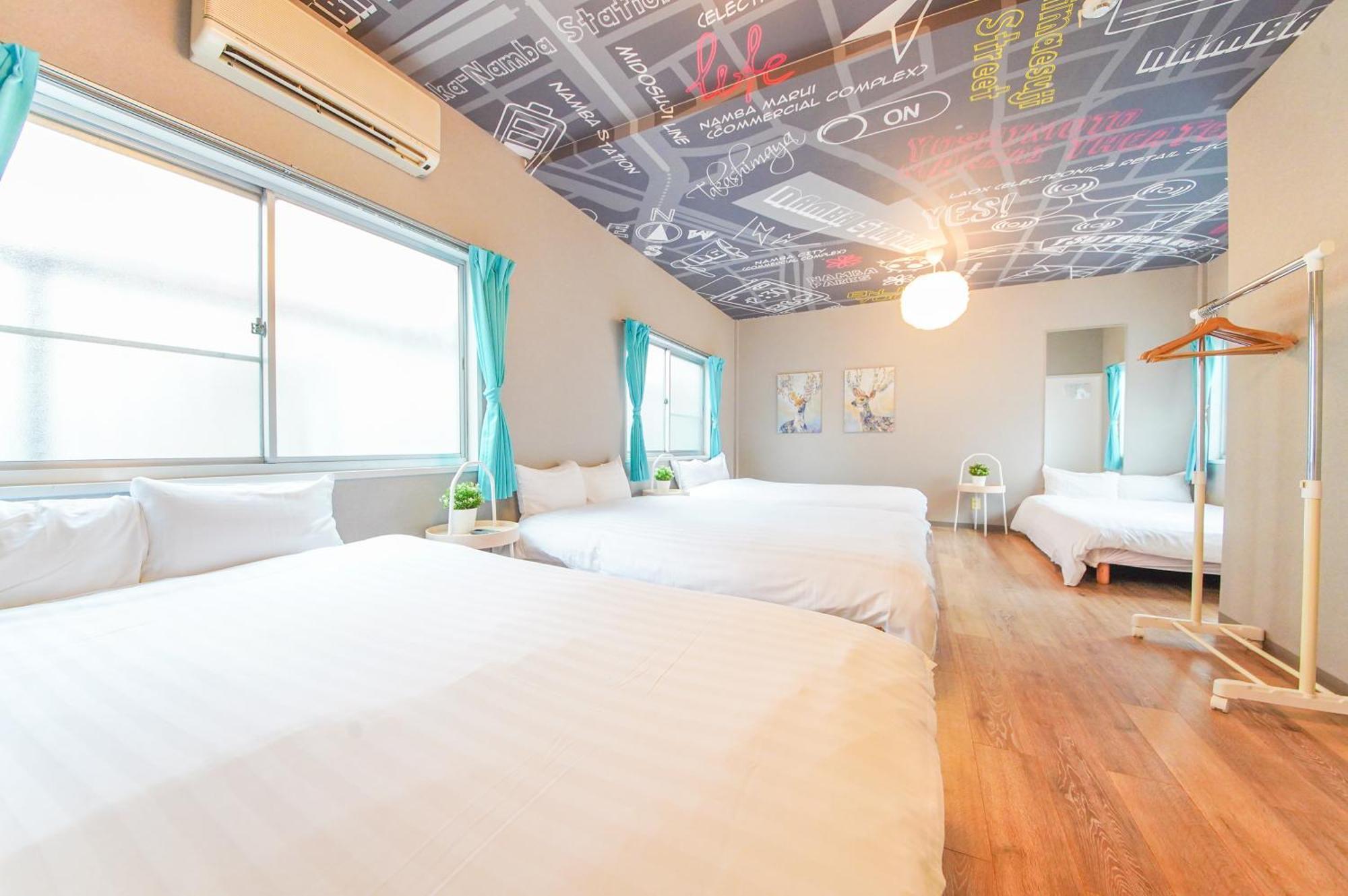 Sanacion Namba: Spacious 5LDK with BBQ-Ready Balcony Osaka Exterior photo
